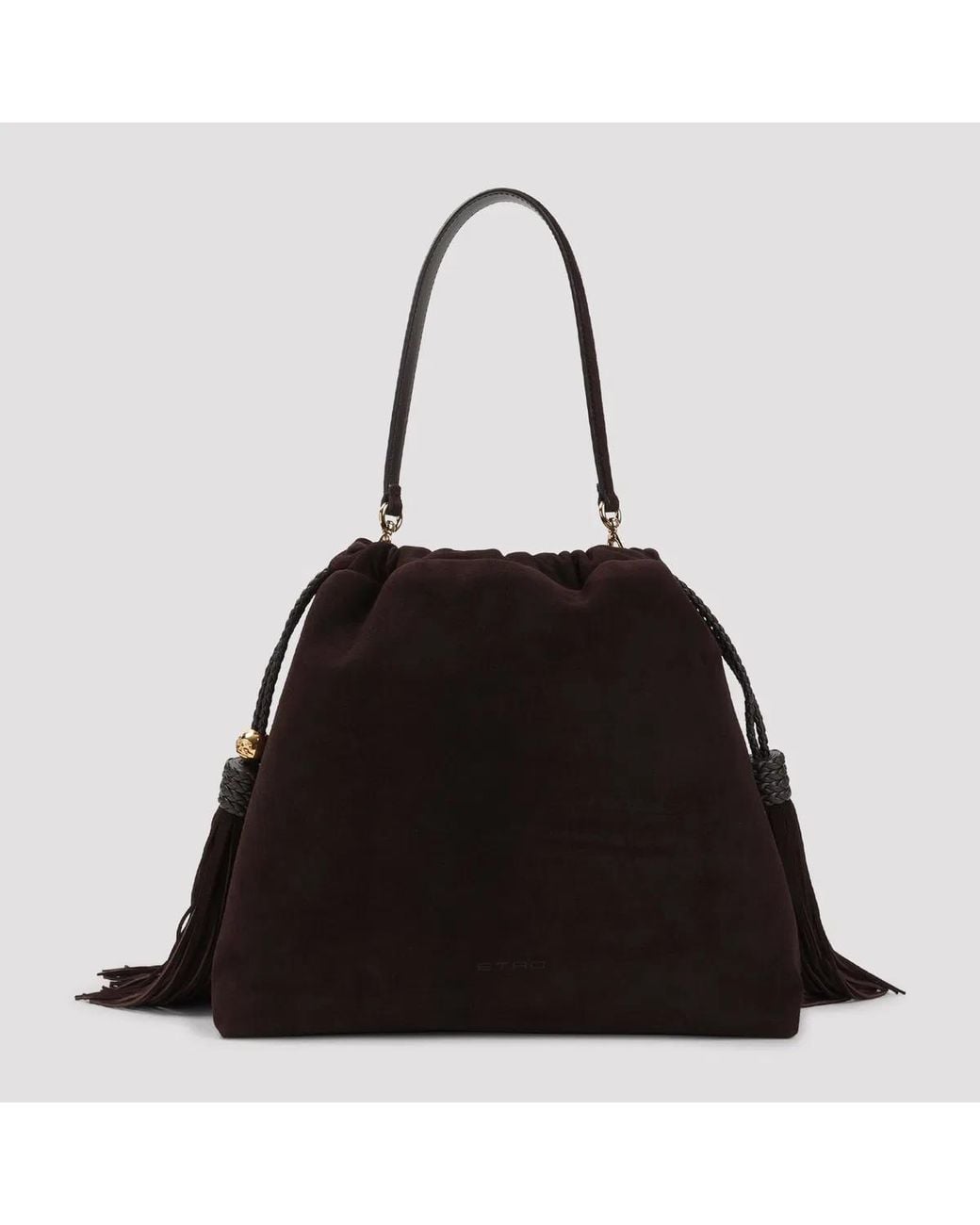 Etro Black Kalispera Medium Bag