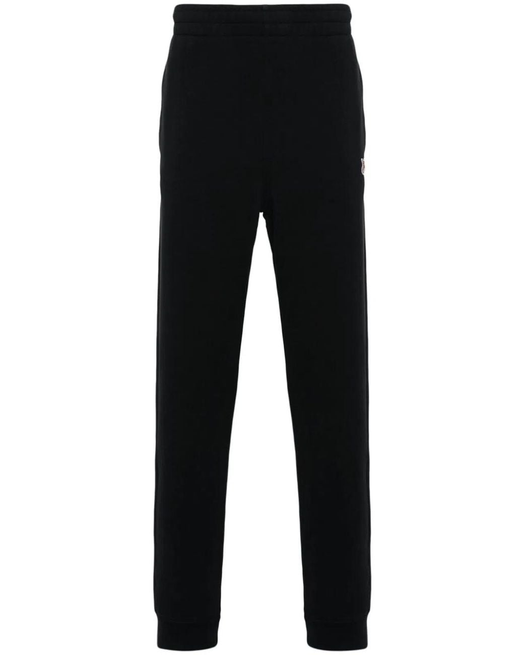 Maison Kitsuné Black Maison Kitsuné Trousers for men