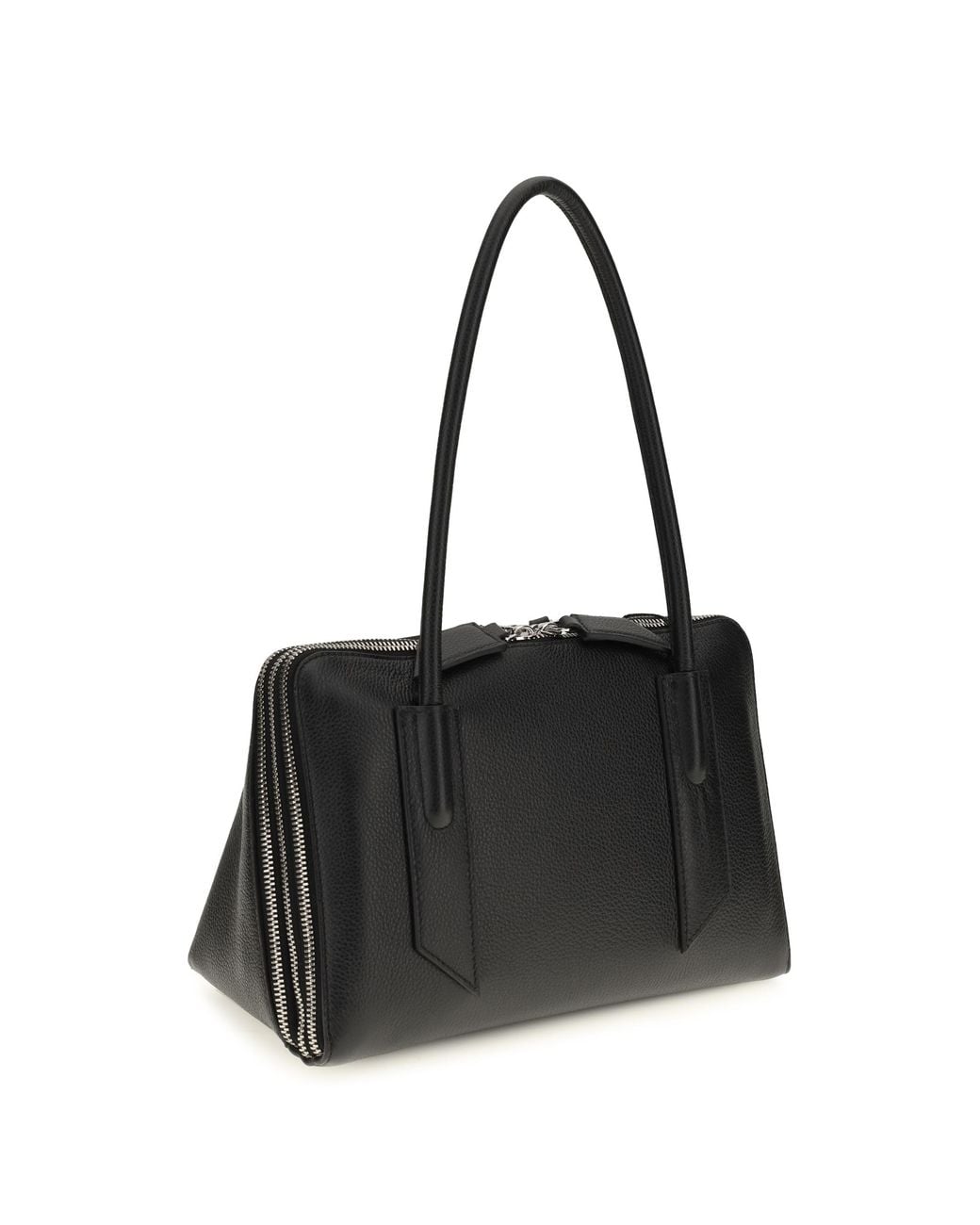 The Attico Black L'Altra Di Milano Shoulder Bag
