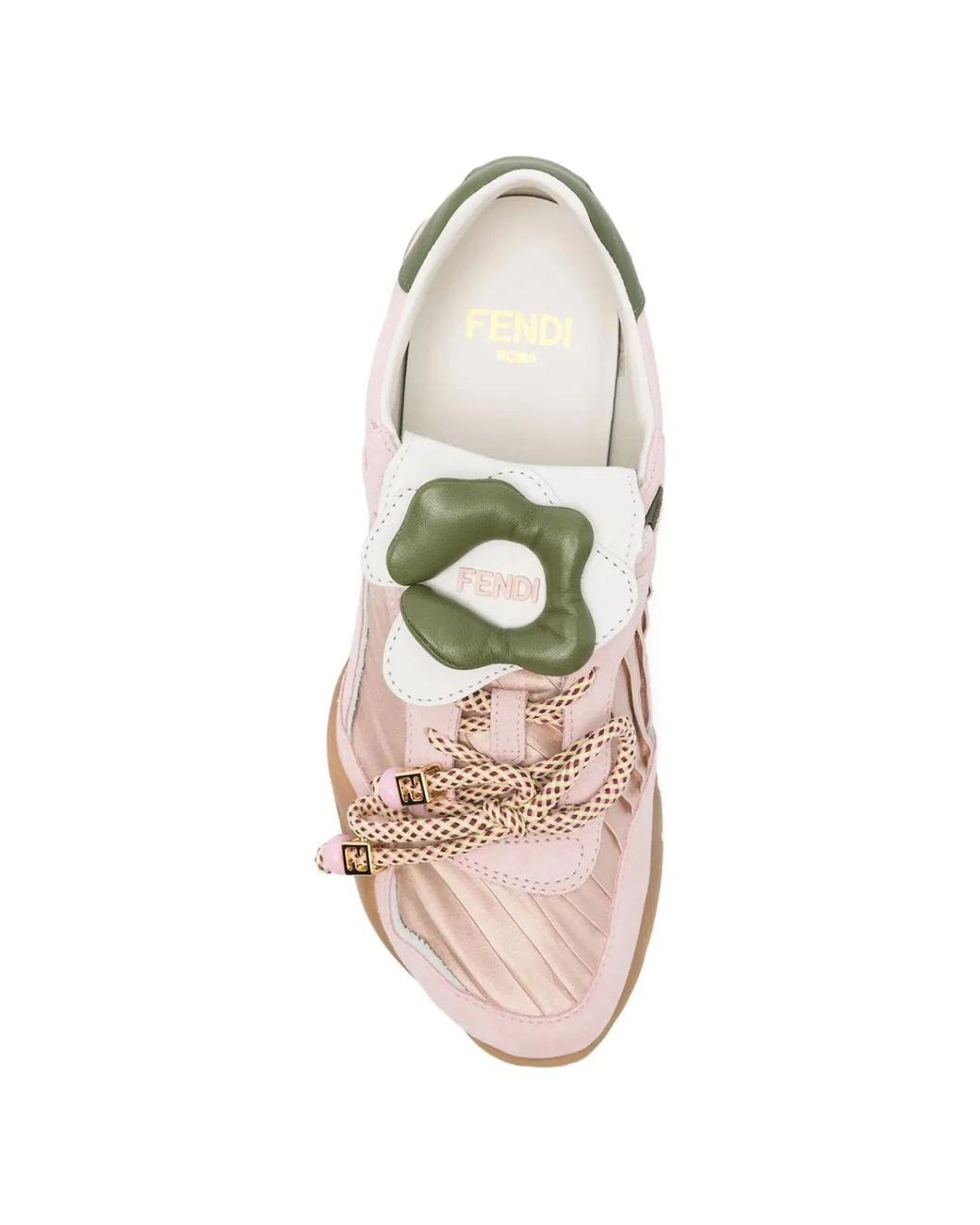 Fendi Pink Wave Pulse Sneakers