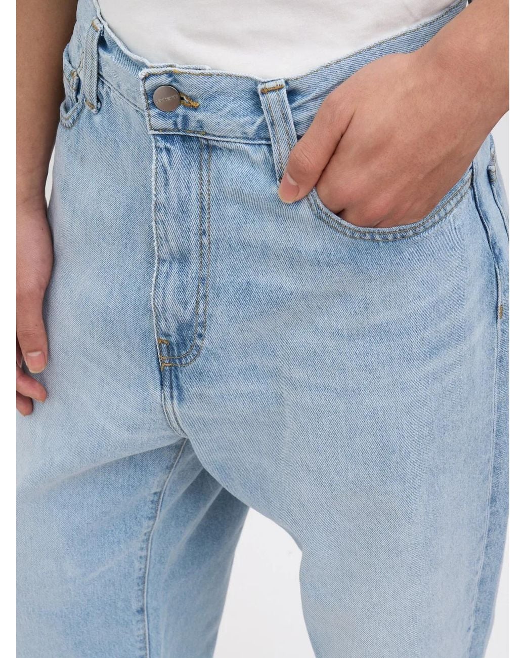 Carhartt Blue Landon Pant 'Robertson' Denim for men
