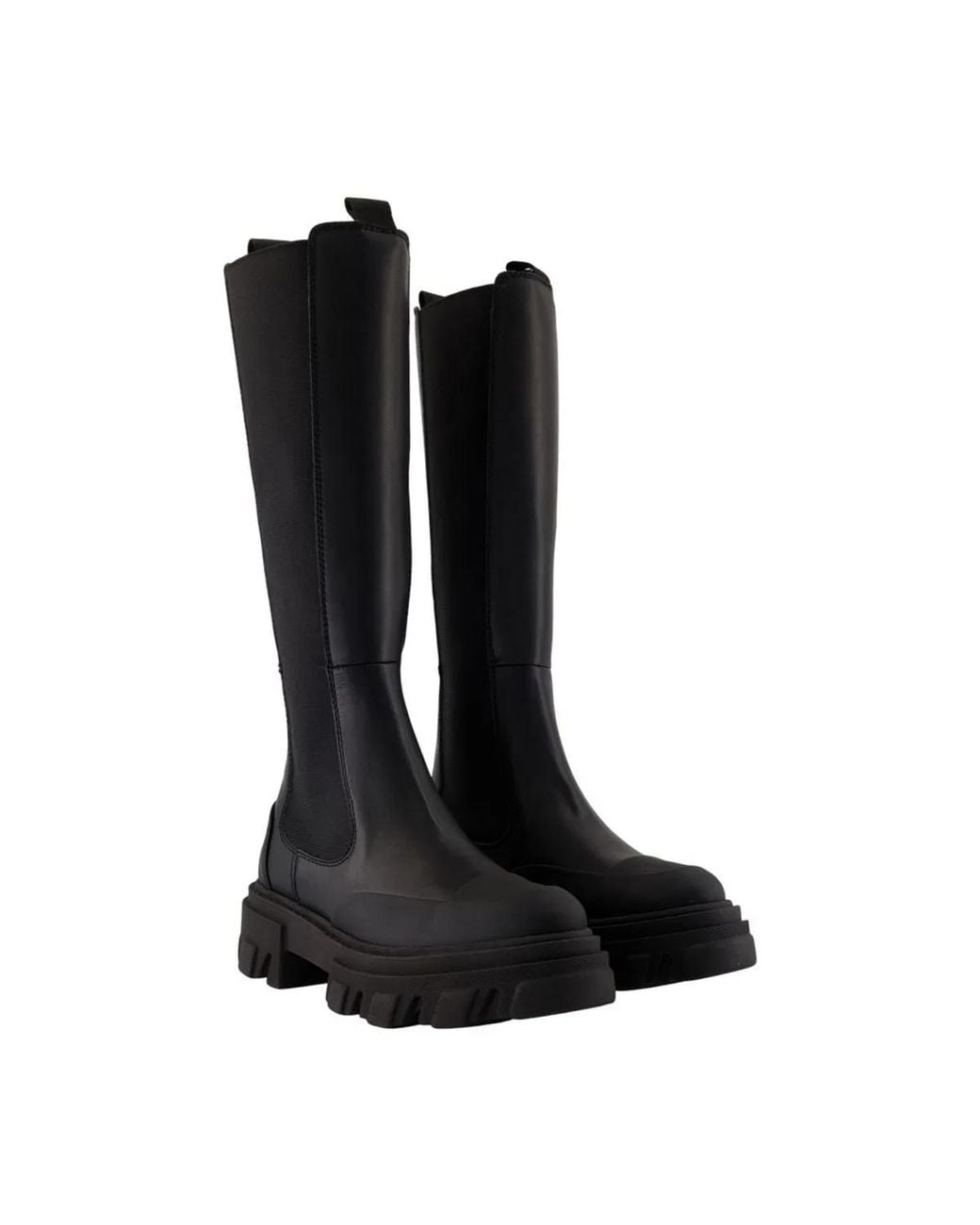 Ganni Black Chelsea Boots