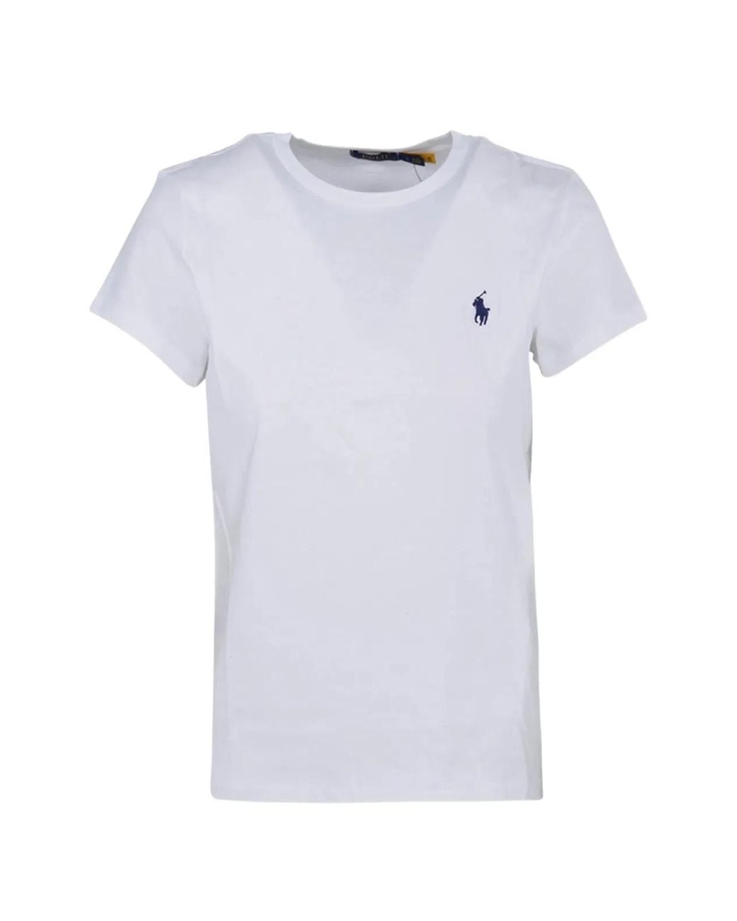 Polo Ralph Lauren White Classic-Fit Crew Neck T-Shirt