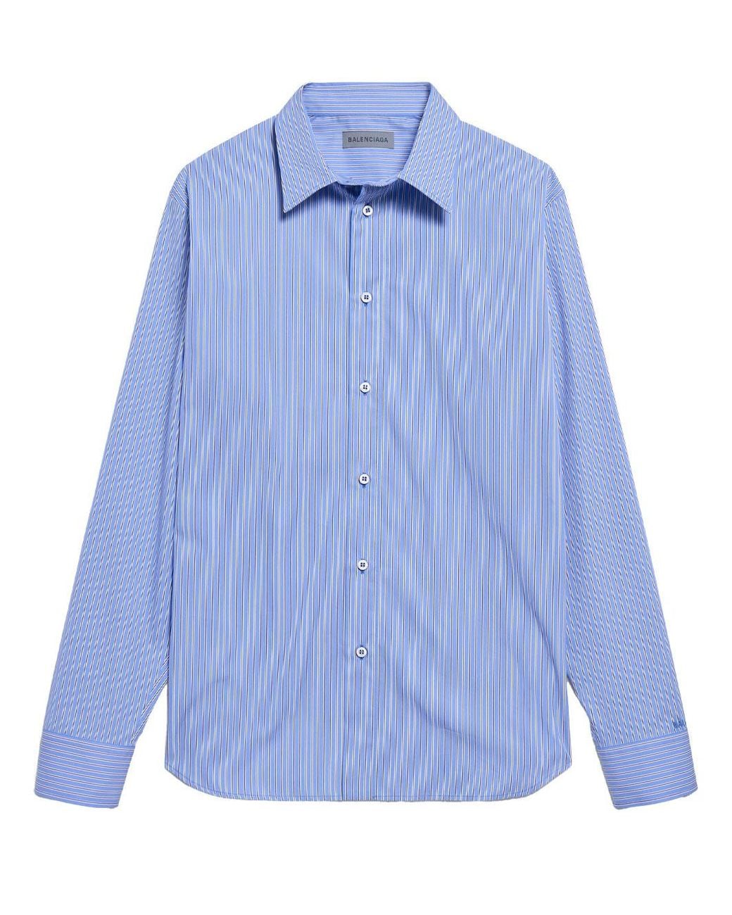 Balenciaga Blue Camicia