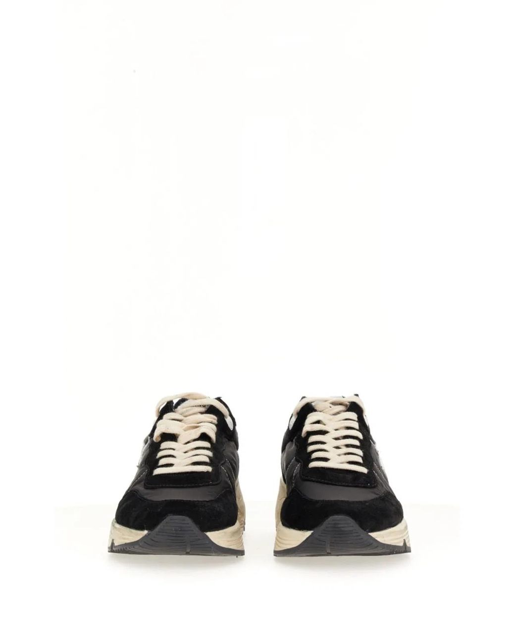 Golden Goose Deluxe Brand Black Running Sole Sneaker for men