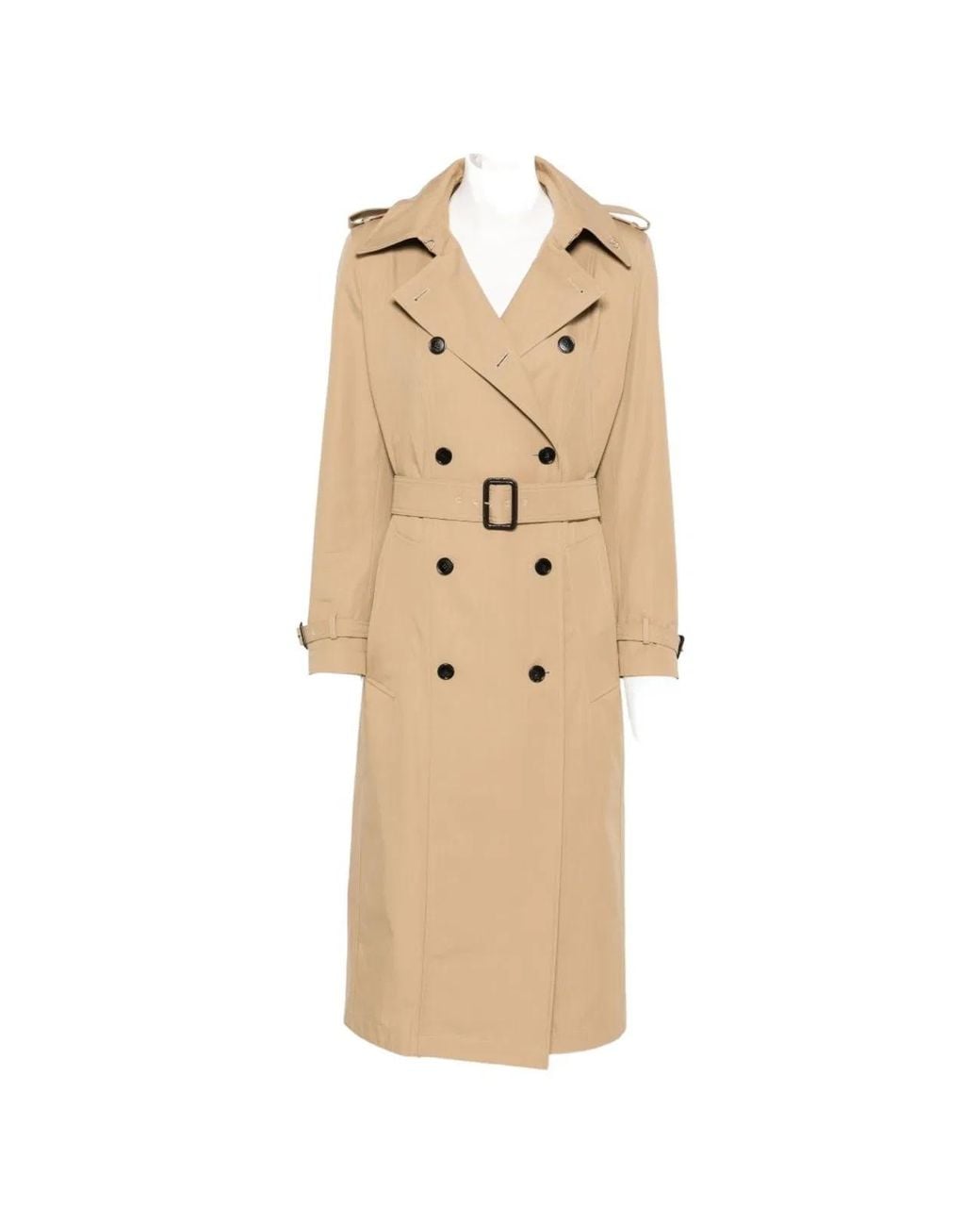 Gucci Natural Trench Coat Cotton