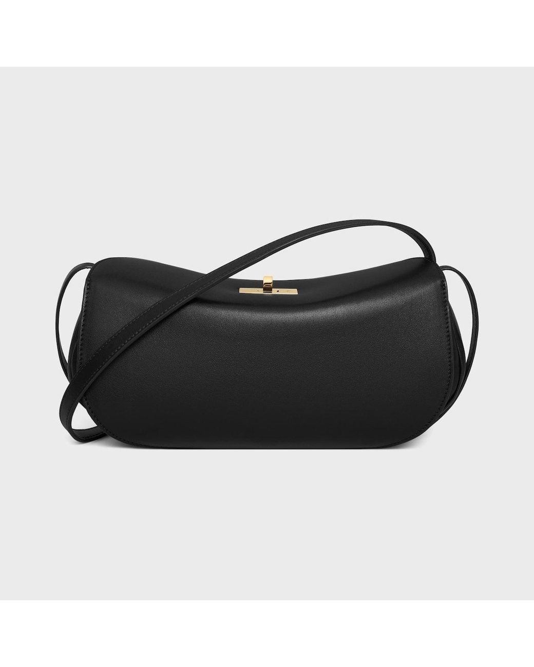 Céline Black New Turnlock Shoulder Bag