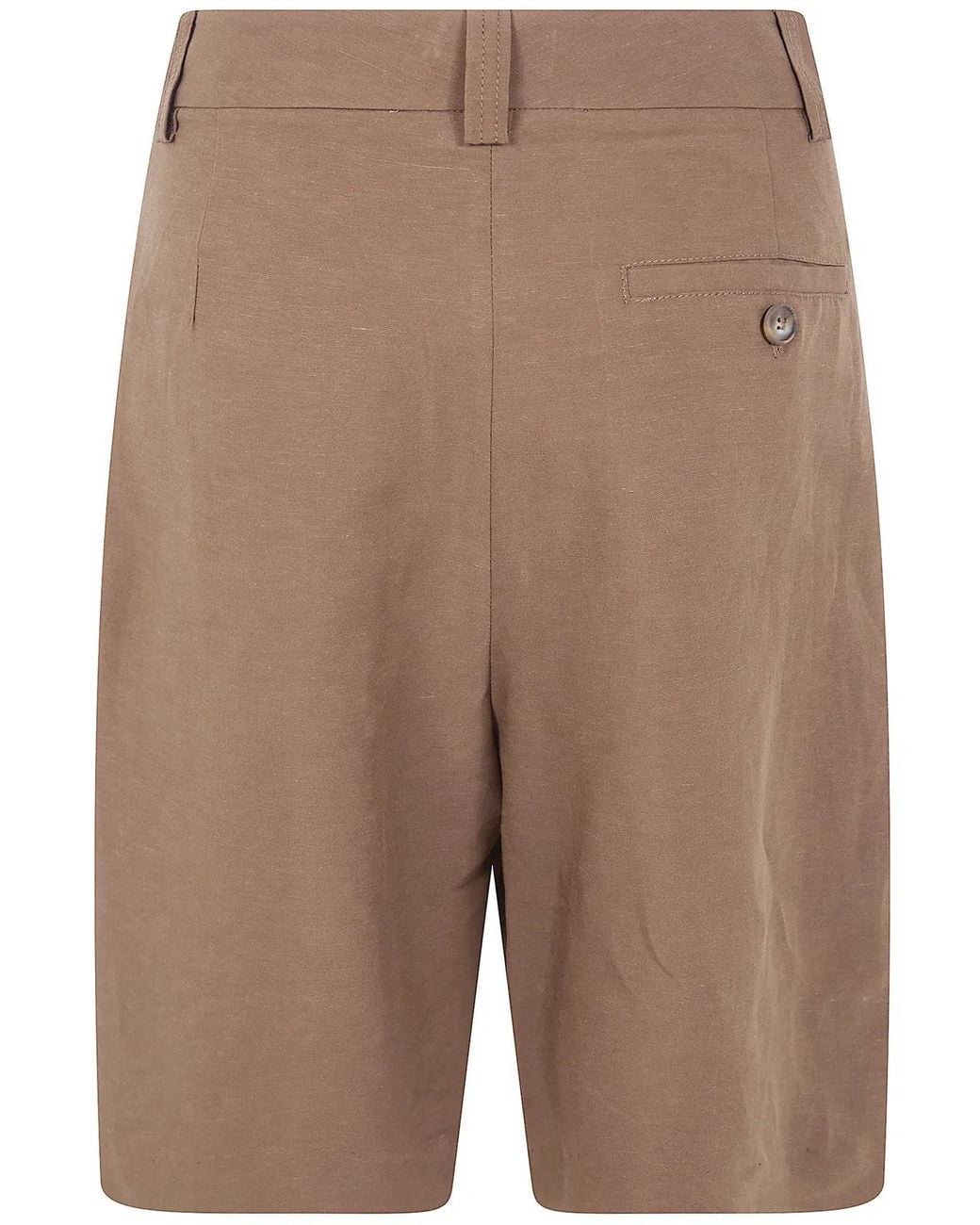 DR. HOPE Brown Bermuda Trousers