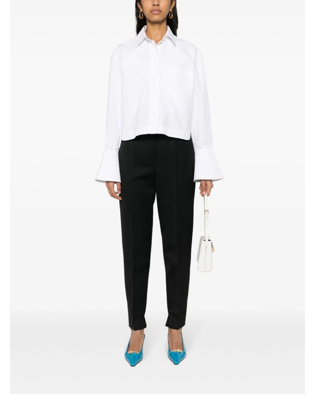 Prada Black Wool Pants
