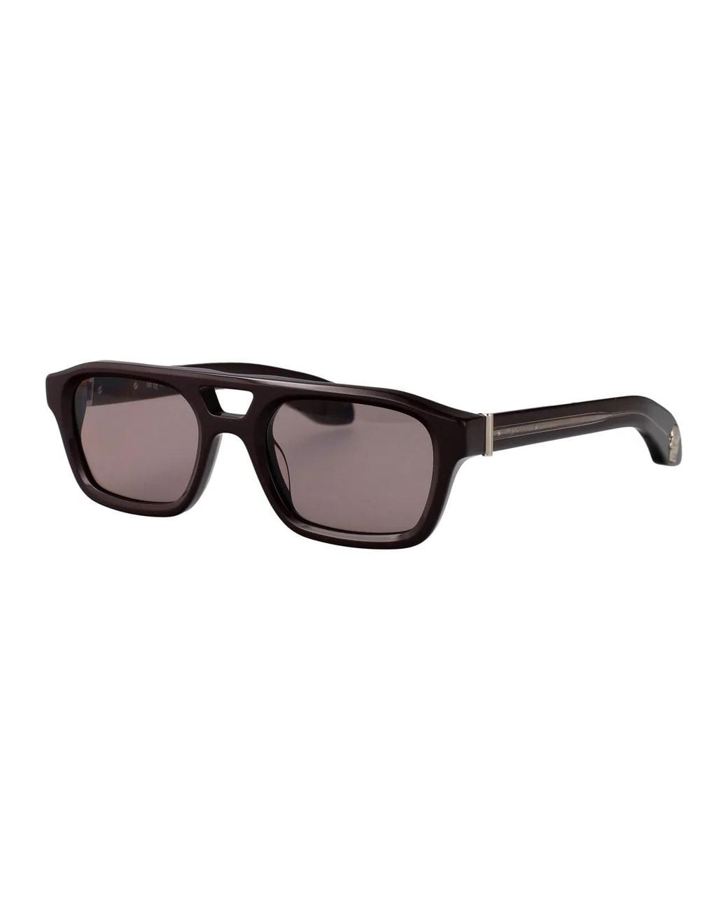 McQueen Brown Recycled Acetate Sunglasses for men