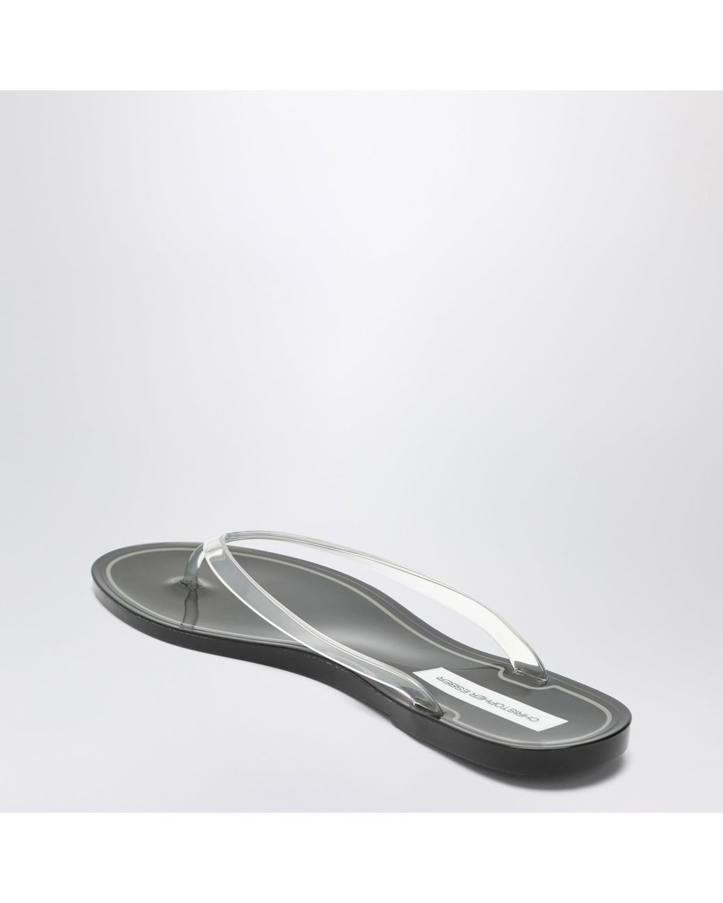 Christopher Esber White Jo Thong Sandals