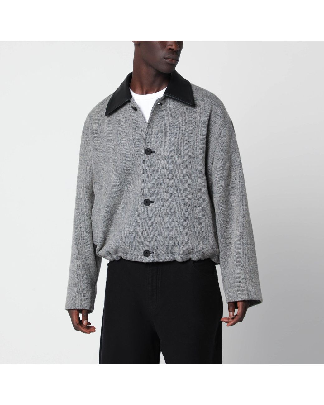 Studio Nicholson Gray Howth And Wool Jacket for men