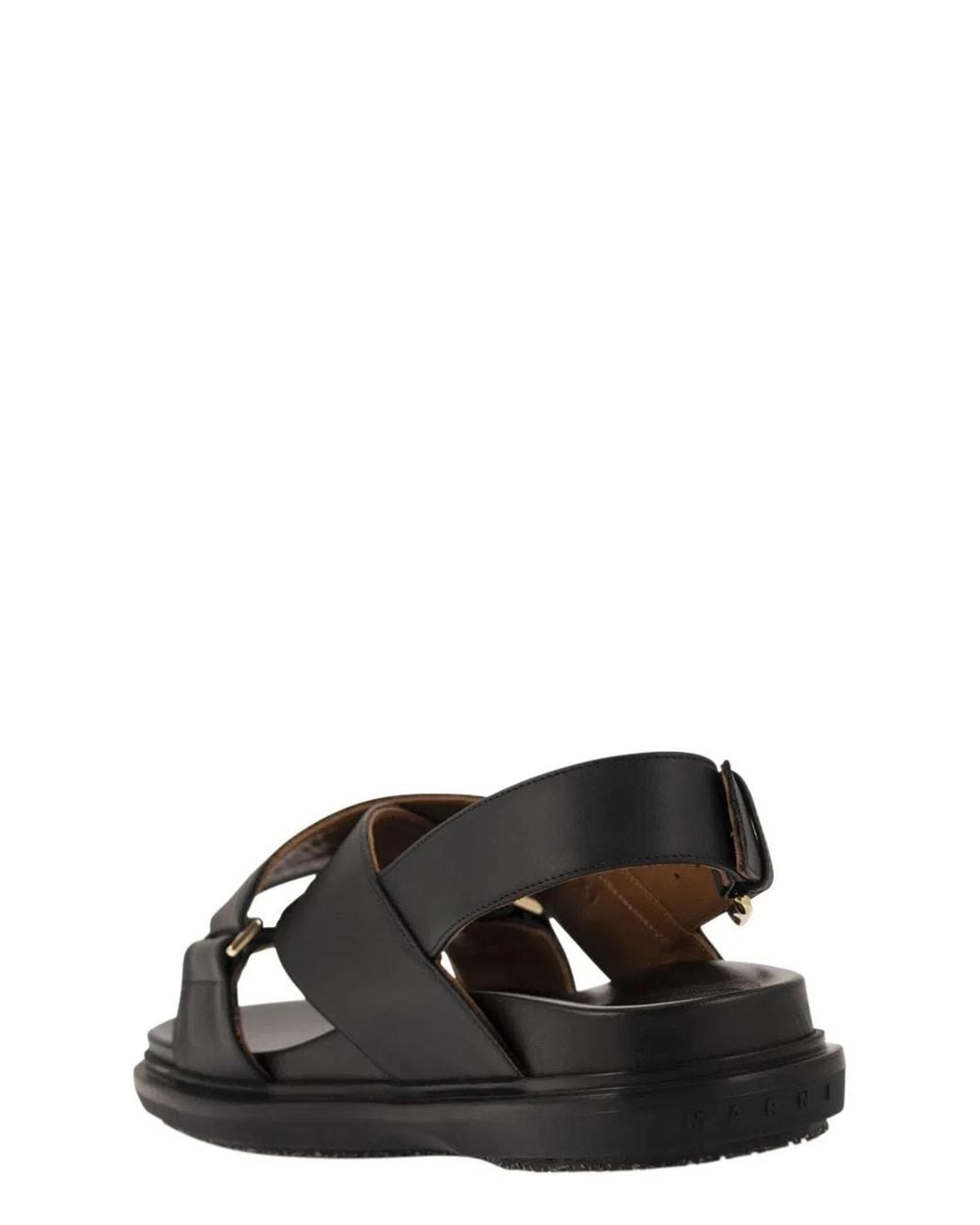 Marni Blue Fb Criscross Sandals