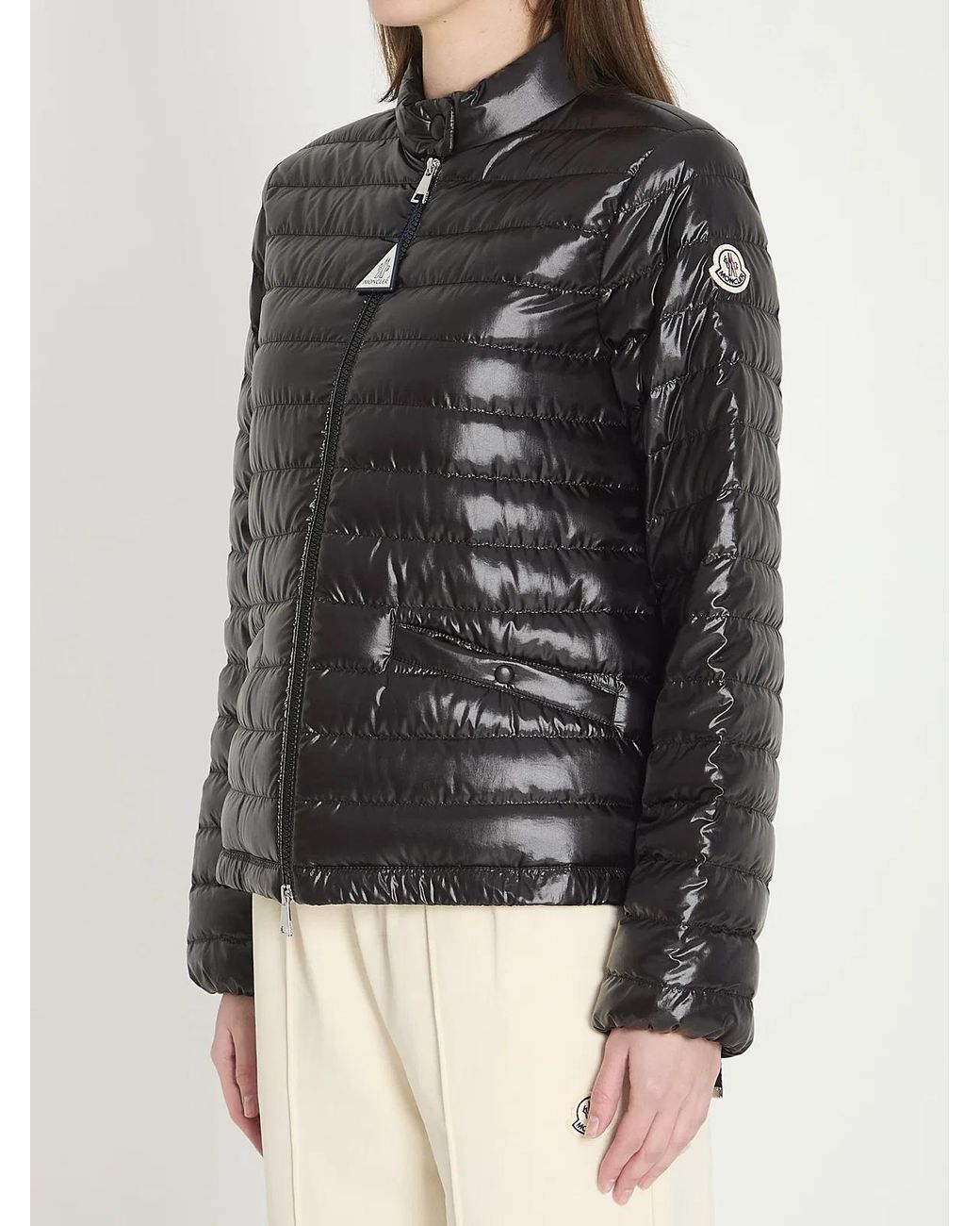 Moncler Black Short Azalee Down Jacket