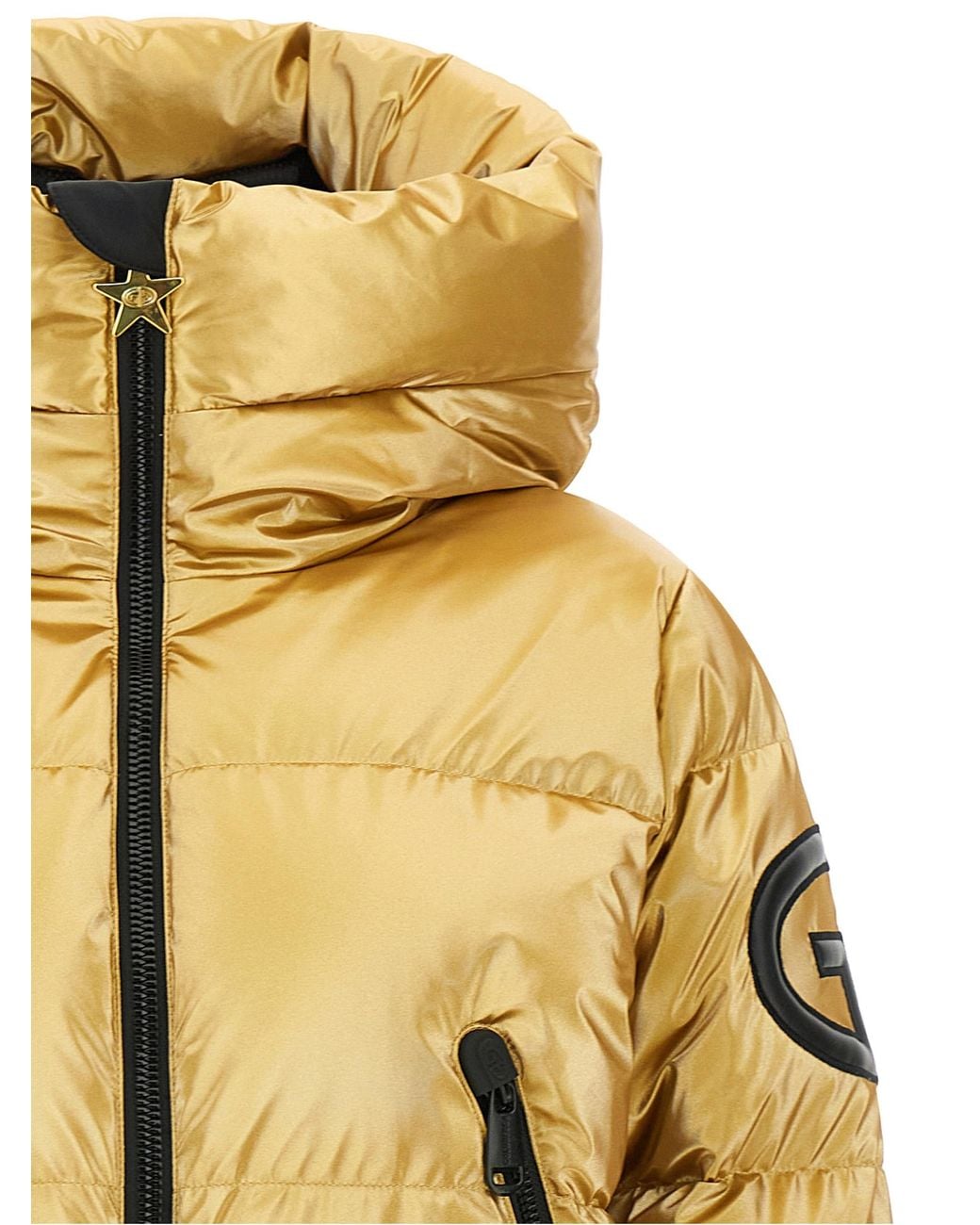Goldbergh Metallic 'Bombardino' Down Jacket