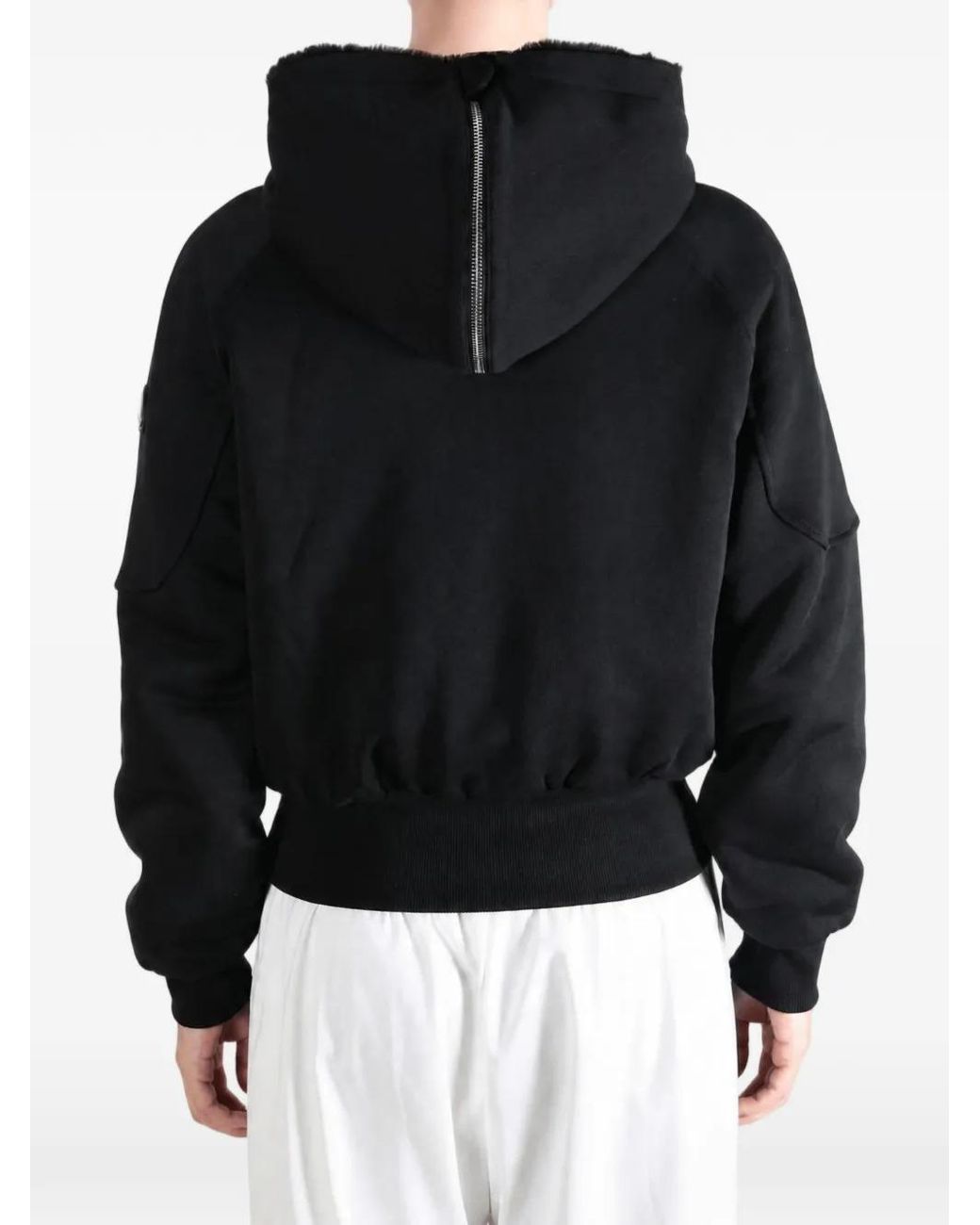 Moose Knuckles Black Oro Reversible Hoodie