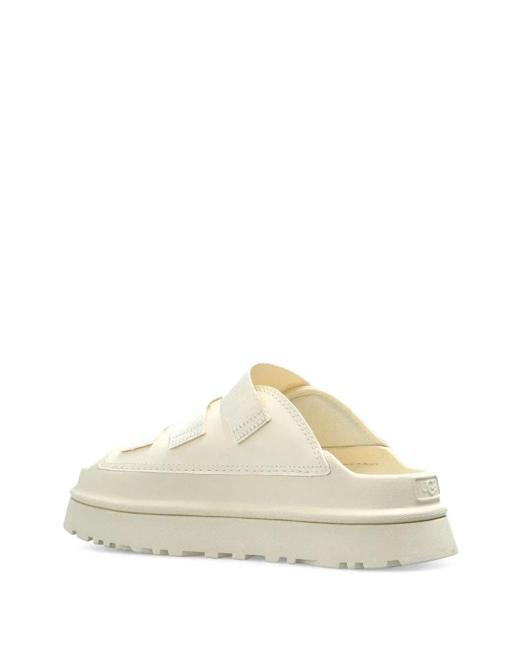 Ugg White Goldenglow Slide