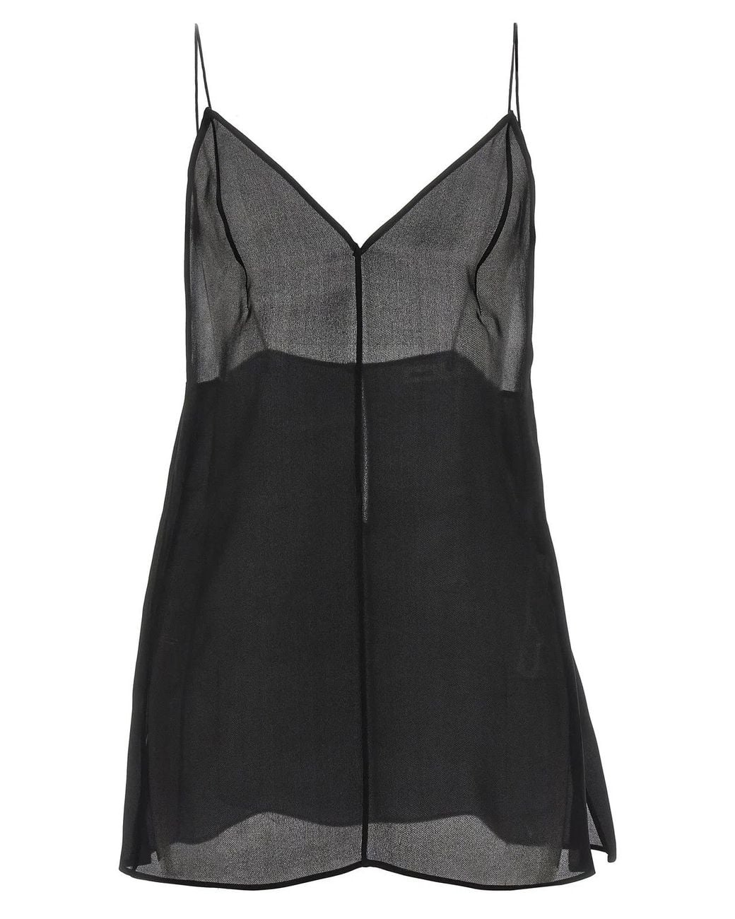 Khaite Black Talsie' Top