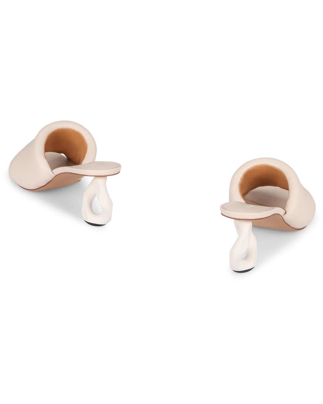 J.W. Anderson Pink Leather Mules