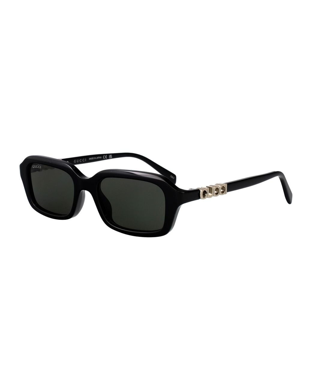 Gucci Black Acetate Sunglasses