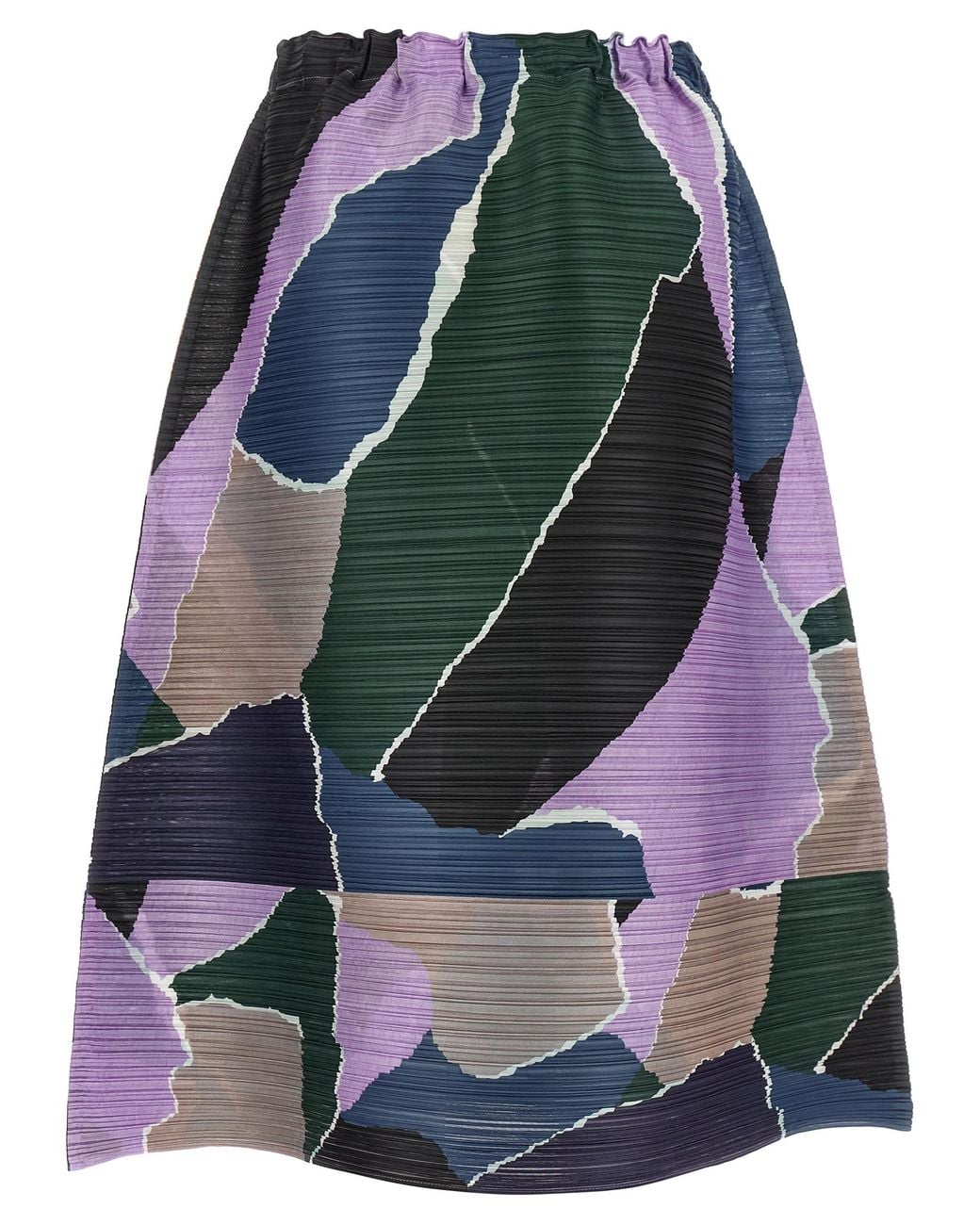 Pleats Please Issey Miyake Multicolor 'Surprise! Skirt