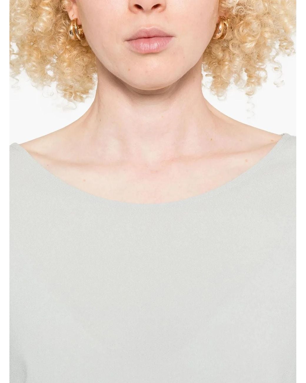 Ermanno Scervino White Viscose Elastane Top