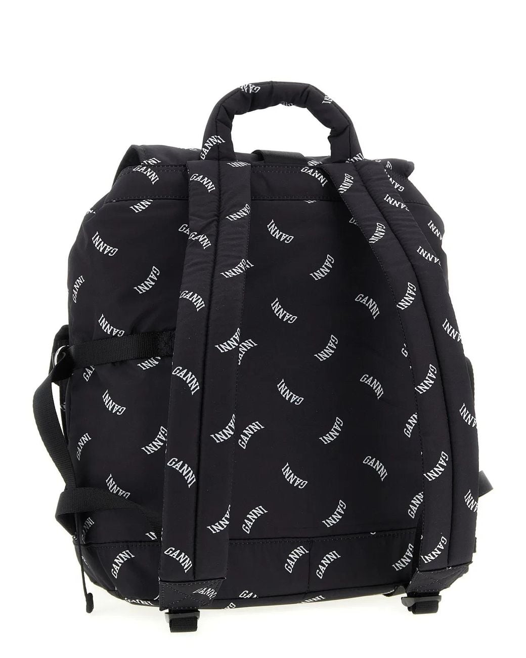 Ganni Black 'Re-Tech' Backpack