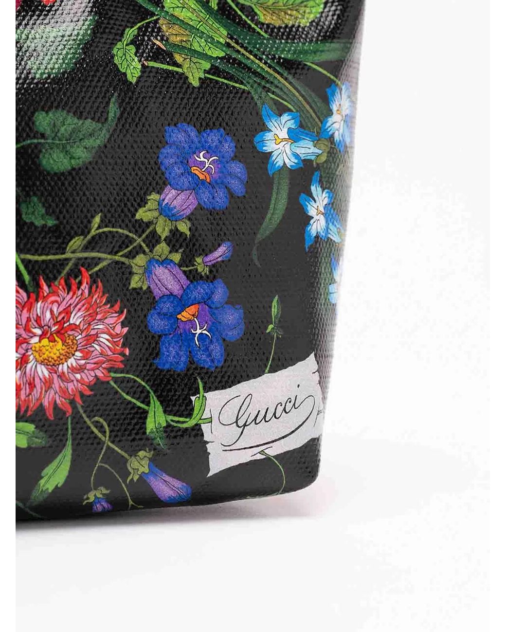 Gucci White 'Essence Flora' Mini Bag