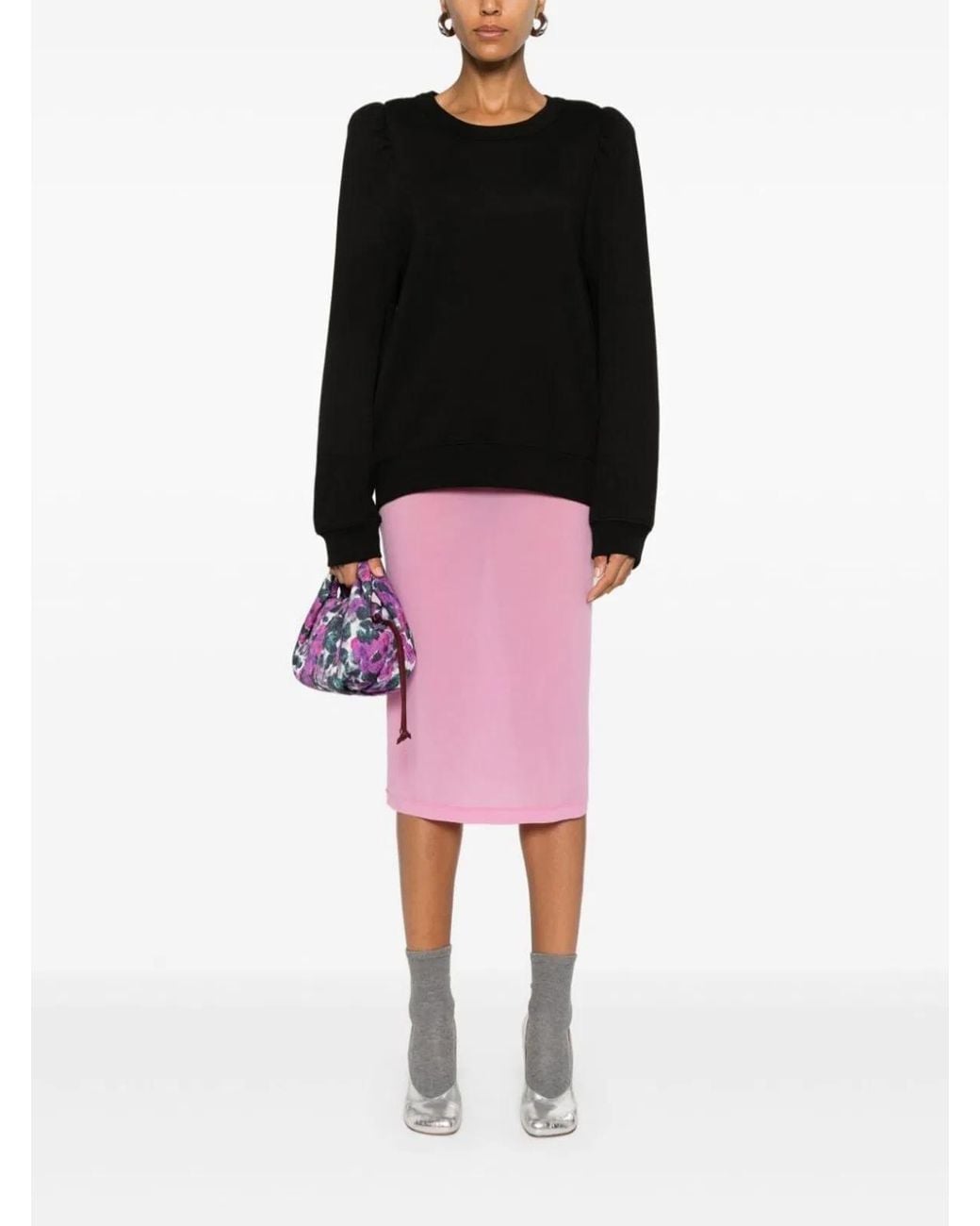 Dries Van Noten Black Hambaro 9610 W.K.Sweater
