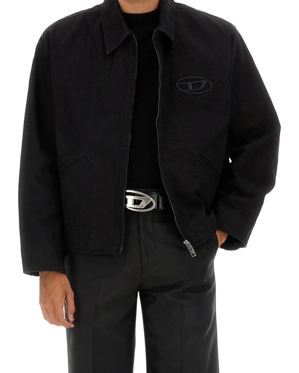 DIESEL Black Sweaters for men