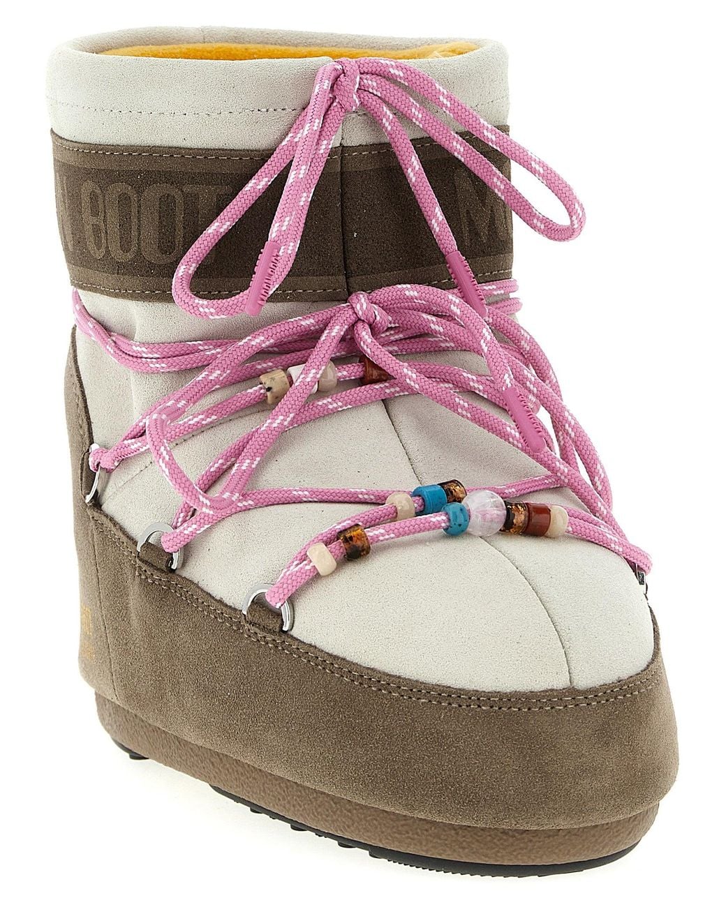 Moon Boot Pink Ankle Boots