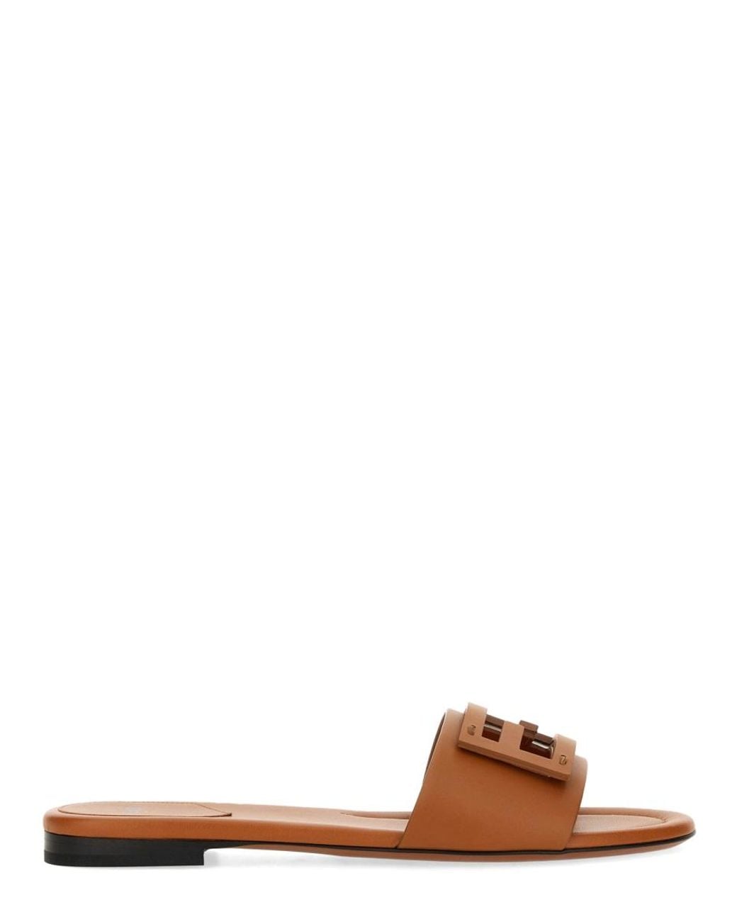 Fendi Brown Slide