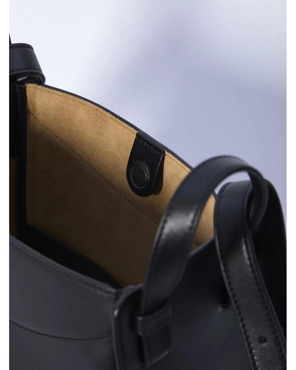 Loewe Black Hammock Slice Tote Bag