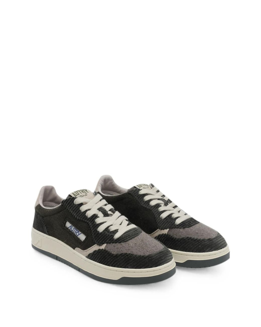 Autry Black Medalist Low Sneakers for men