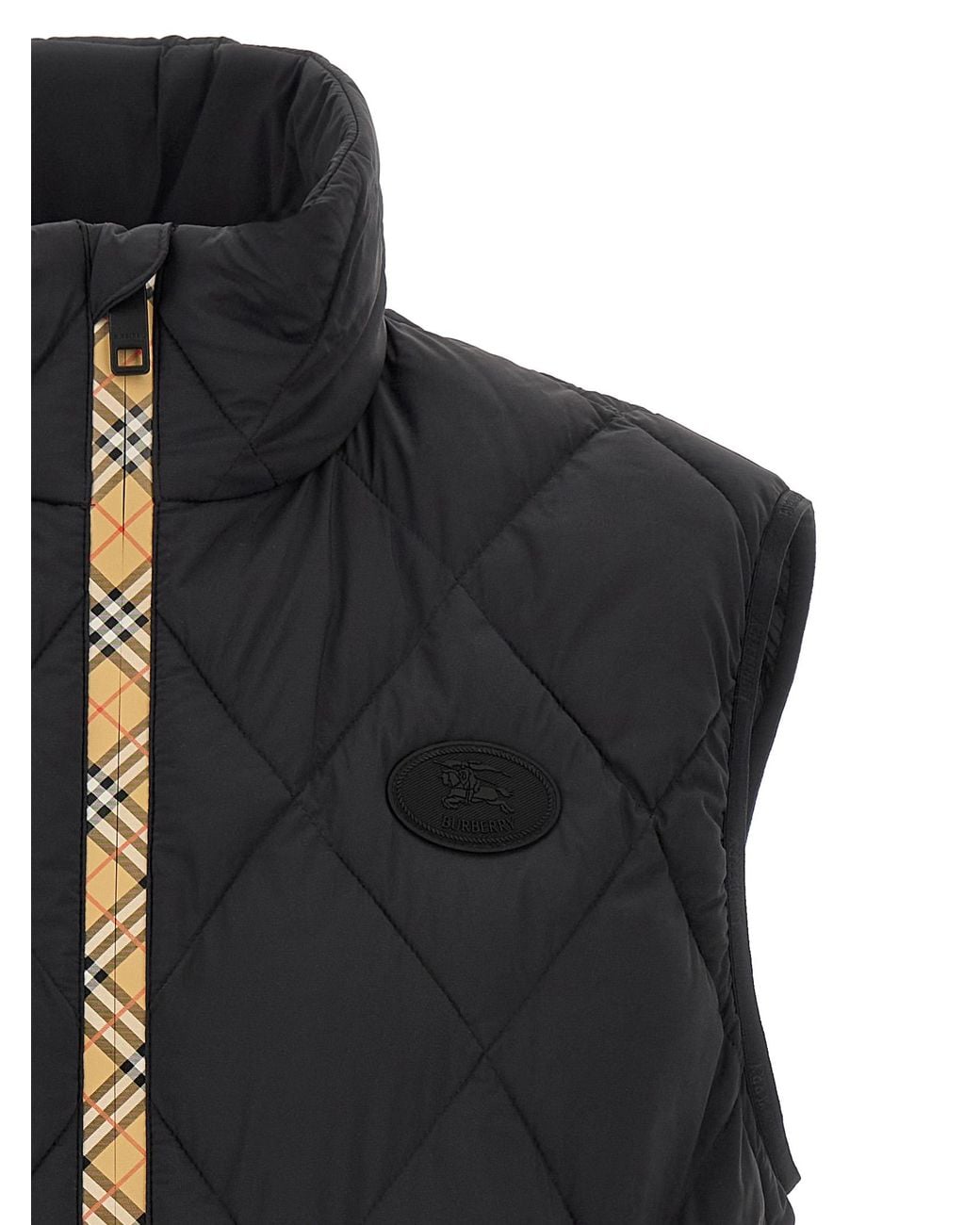 Burberry Black 'Acresford' Vest for men