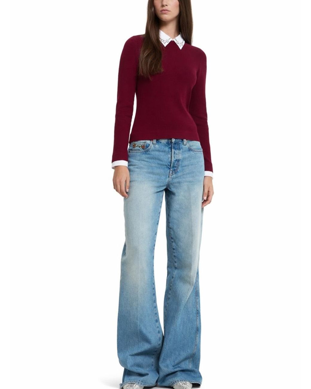 Gucci Blue Leg Jeans