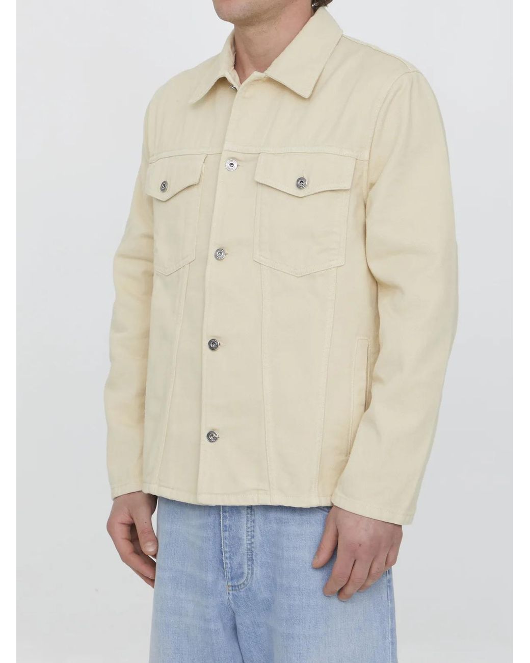 Off-White c/o Virgil Abloh Natural Off Vars Hammer Shirt for men