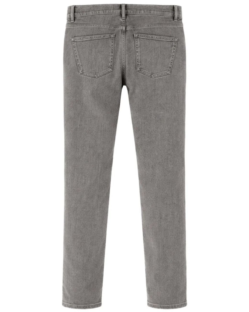 Lardini Gray Cotton Denim Jeans for men