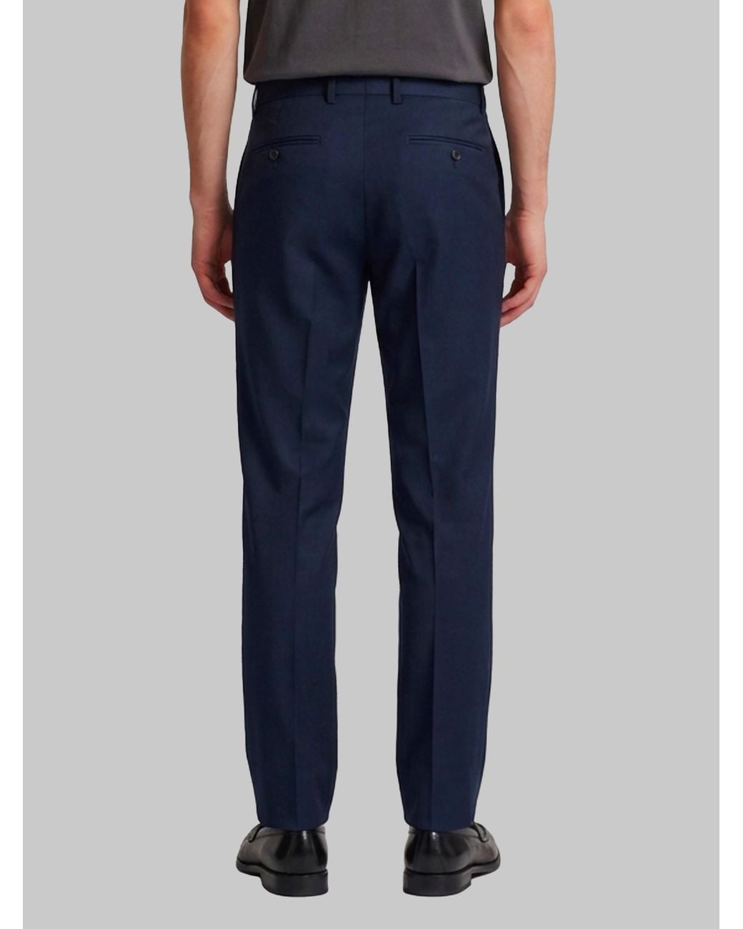 PT Torino Blue Michael Cotton And Wool Pants for men