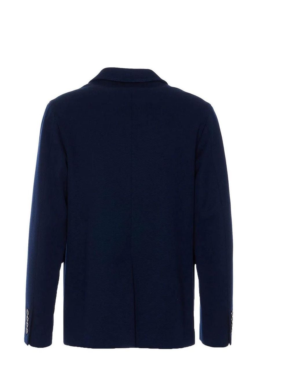 Gucci Blue Jacket With Frontal Buttons Closure for men