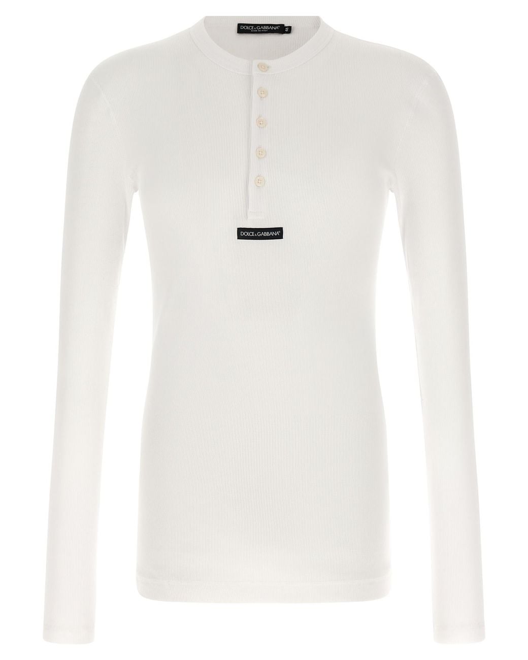 Dolce & Gabbana White Dolce & Gabbana Seraph T-Shirt for men