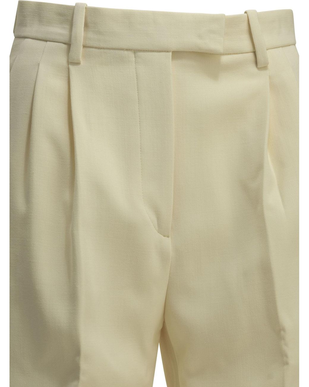 Almada Label Natural "Amel" Tailored Pants