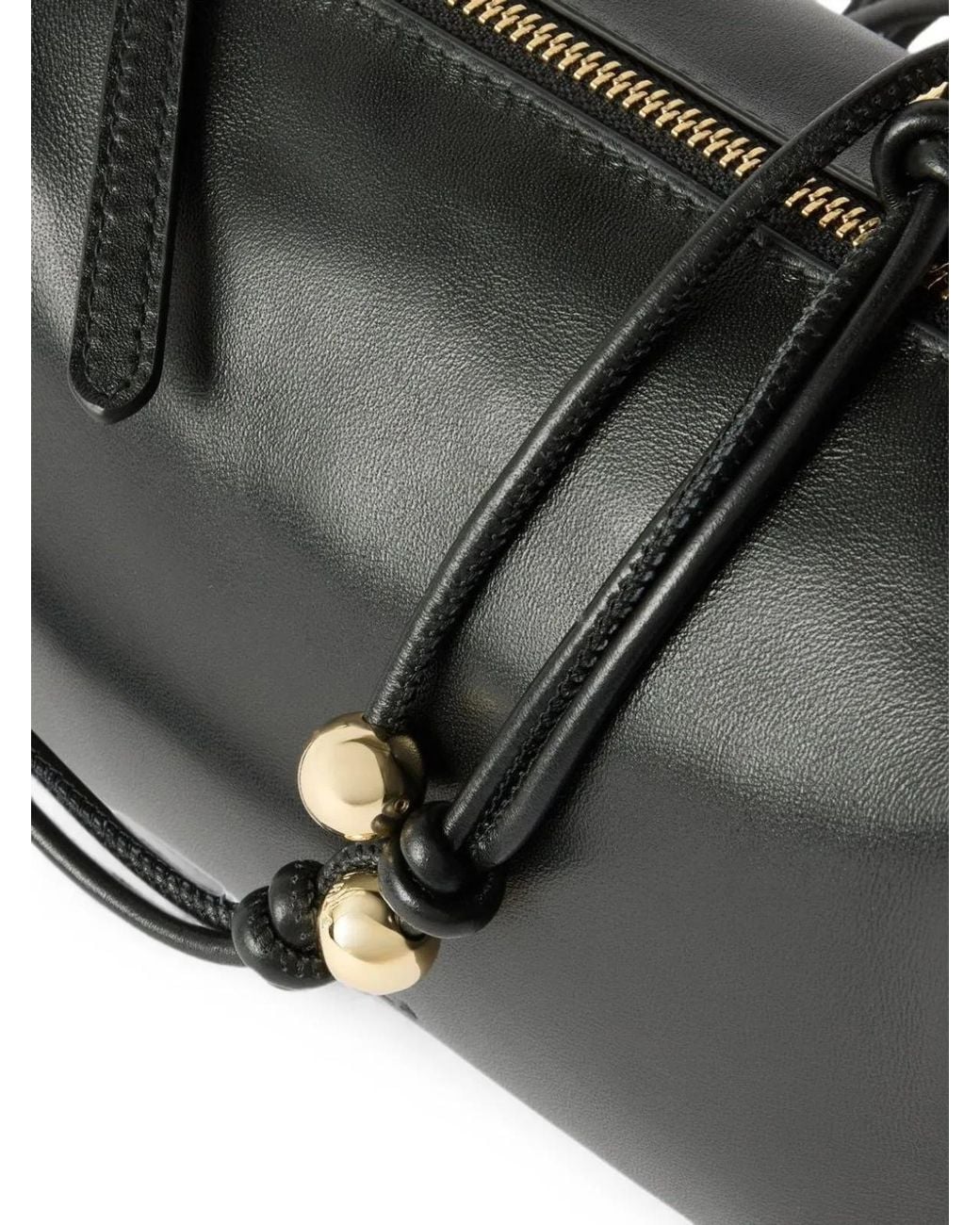 Furla Black Talia Mini – Leather Shoulder Bag
