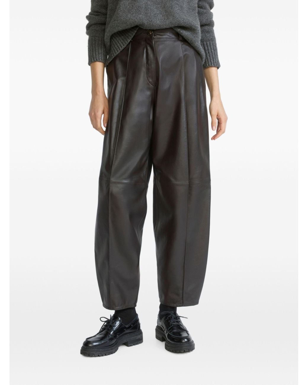 Yves Salomon Black Pantalon