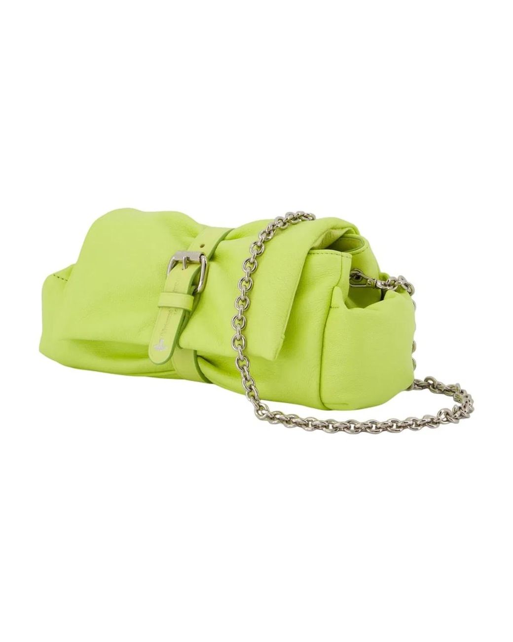 Vivienne Westwood Green Hazel Treasure Clutch
