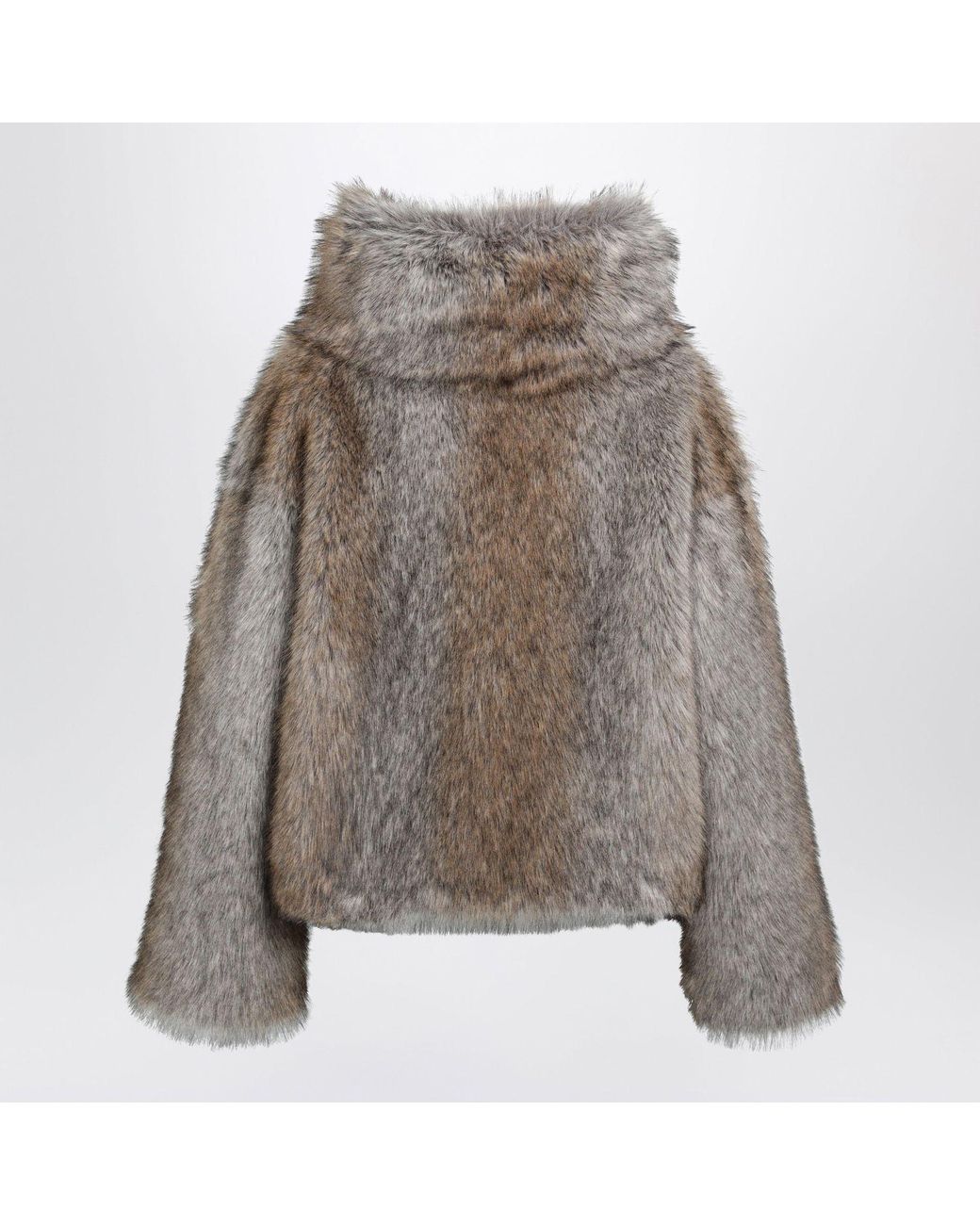 BB COUTURE Gray Brigitte Poncho