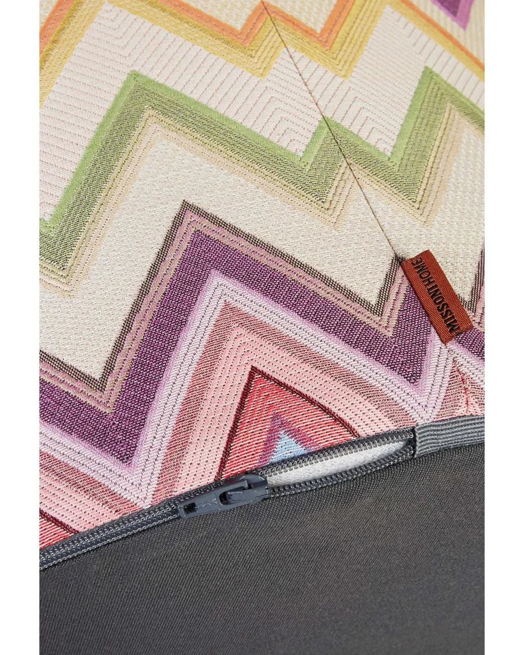 Missoni Gray Home 'Agadir' Cylinder Pouf