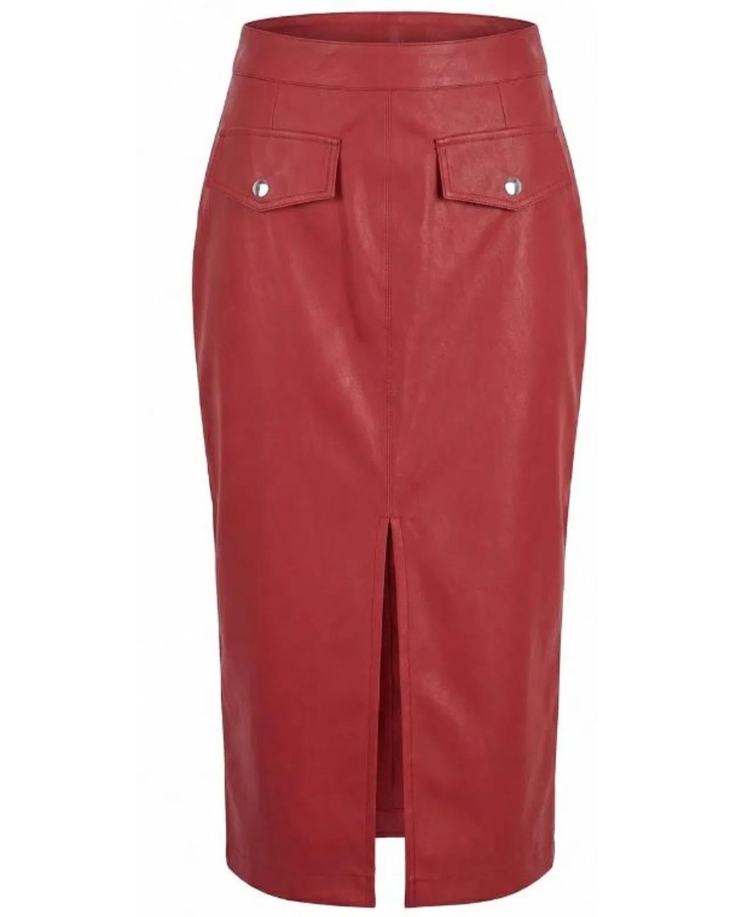 Pinko Polyester Flared Skirt