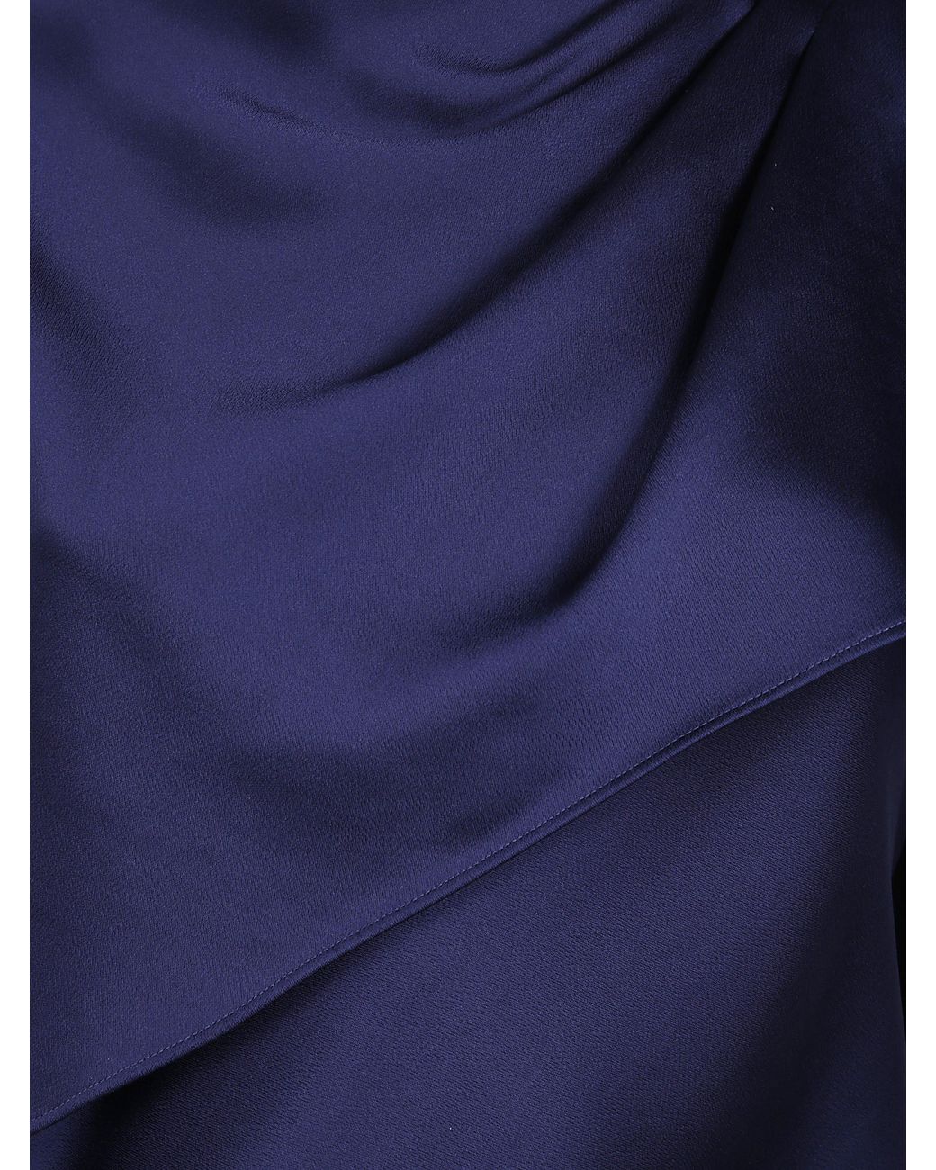 Jonathan Simkhai Blue "Izel" Cape Gown