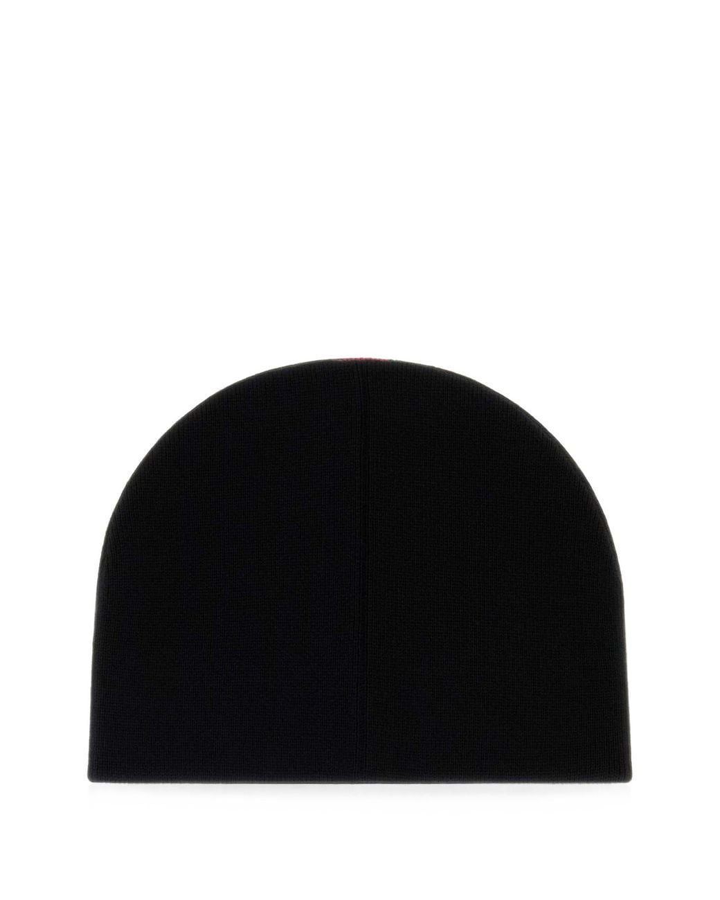 Gucci Black Web Stripe Beanie for men